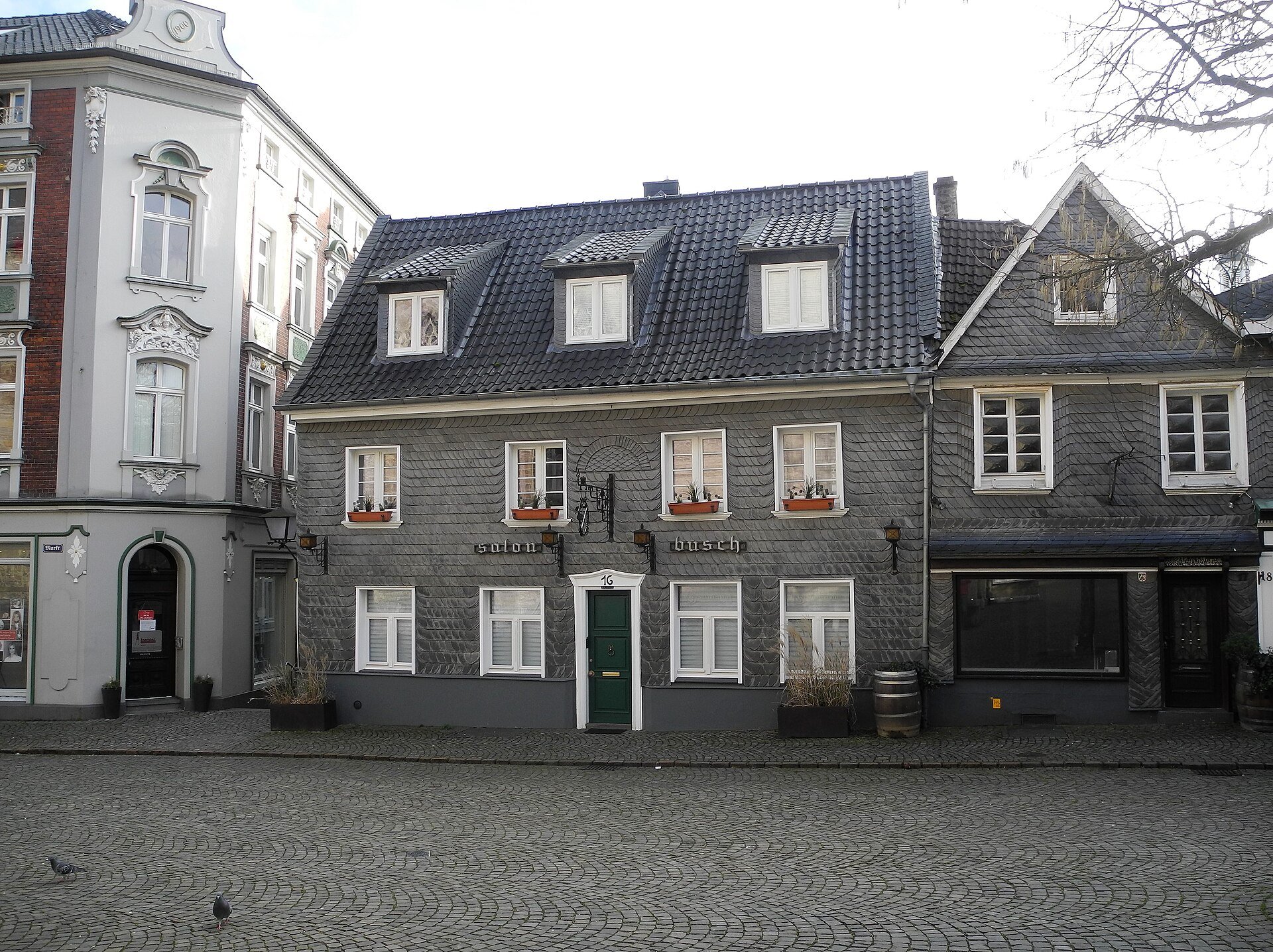 Historische Altstadt am Markt in Mettmann – Häuserhelden, Immobilienmakler im Kreis Mettmann