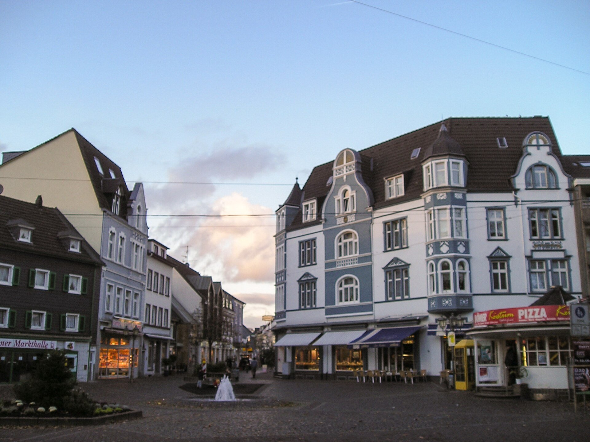 Marktplatz in der Innenstadt von Haan – Häuserhelden, Immobilienmakler in Haan